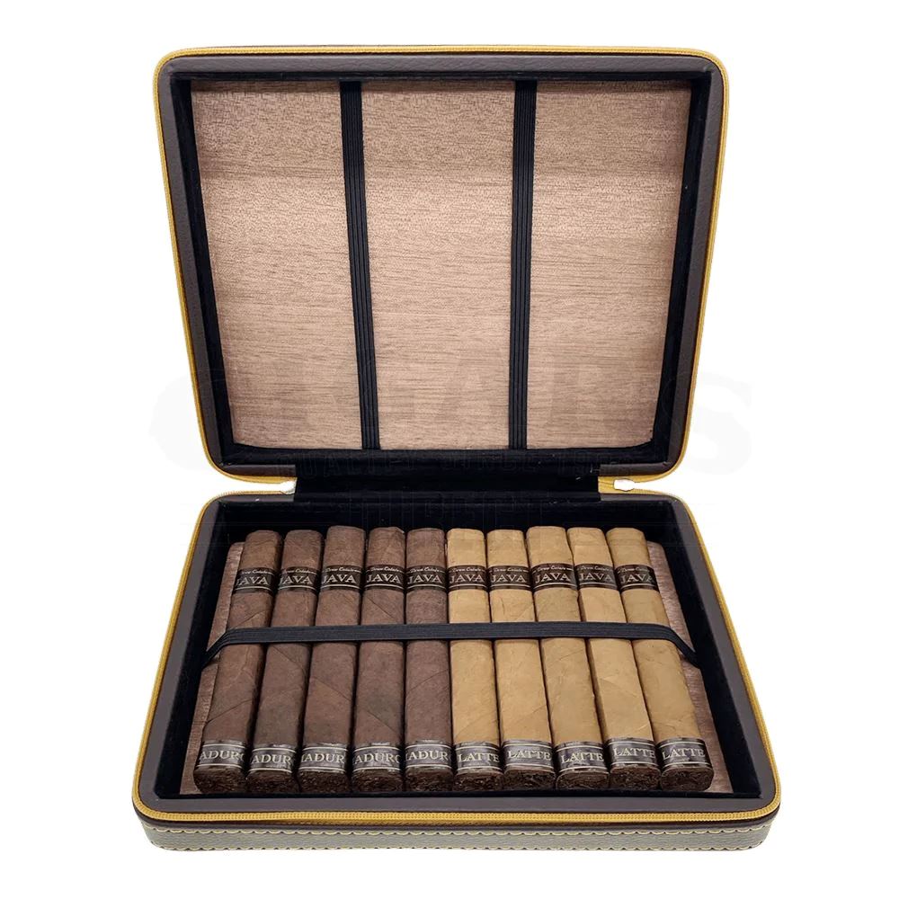 Savor Every Moment: Unraveling the Rocky Patel JAVA Travel Case with 10 Cigars