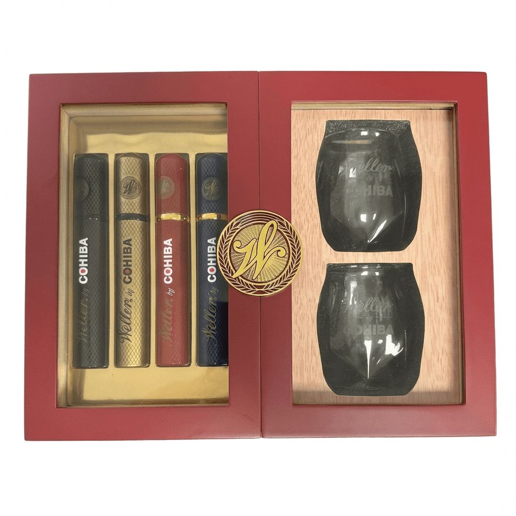 Buy Weller by Cohiba Holiday Humidor Set Online & Save – Cigars Direct