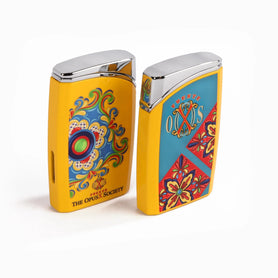 The OpusX Society Colonial Tiles J30 Lighter Front and Back