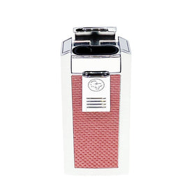 Rocky Patel The C.F.O. Triple Flame Lighter Chrome and Red Open