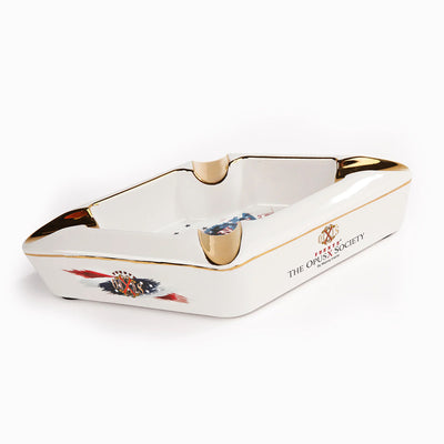 The OpusX Society 1776 Ashtray Front View