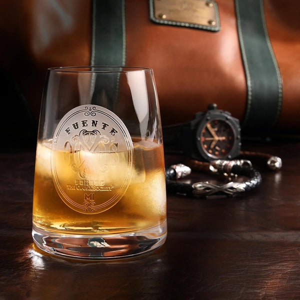 The OpusX Society Whiskey Rocks Glass with Accessories