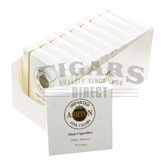 Ashton Small Cigars Mini Cigarillos - White Box