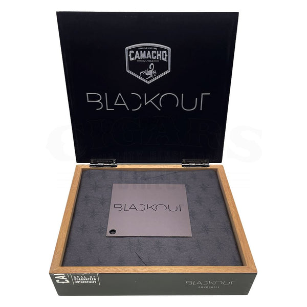 2013 Camacho LE13 Blackout Churchill Open Box Covered Cigars