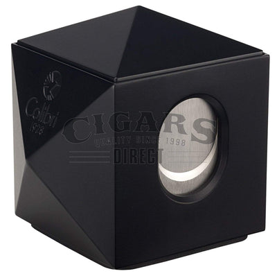 Colibri Quasar Black Desktop Cigar Cutter Facing Right