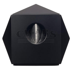 Colibri Quasar Black Desktop Cigar Cutter V-Cut Closed