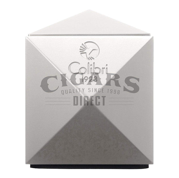 Colibri Quasar Silver Desktop Cigar Cutter Front