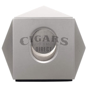 Colibri Quasar Silver Desktop Cigar Cutter S-Cut Closed