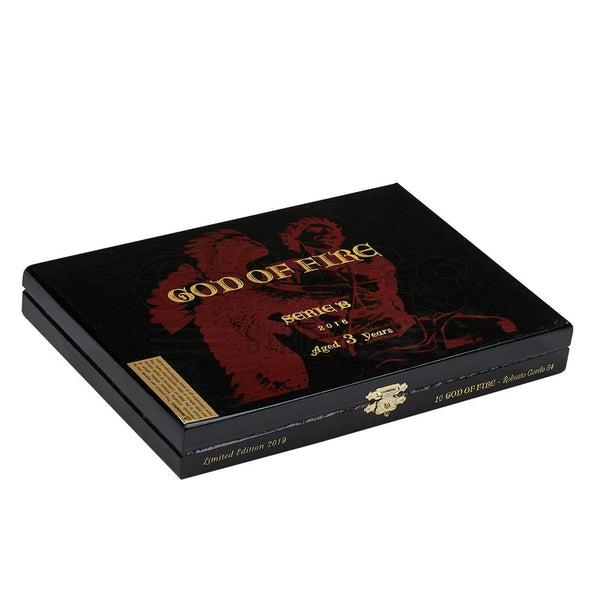 God of Fire Serie B Robusto Gordo 54 Closed Box