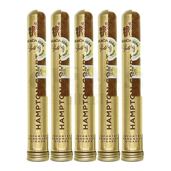 Macanudo Gold Label Hampton Court Tube Corona 5 Pack