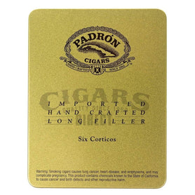 Padron Thousand Series Corticos Natural Tins Closed