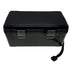 Rugged Black 15 Count Waterproof Travel Case Front View