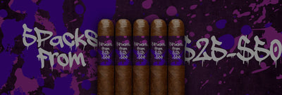 Cigar 5-Packs From $25 – $50 Banner