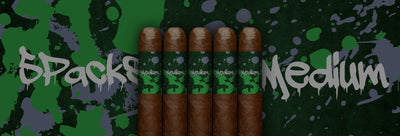 Medium Cigar 5-Packs Banner