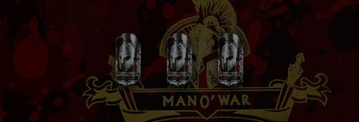 Man O' War Damnation Banner