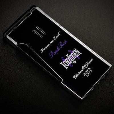 2022 L.E. Opus X Purple Rain "Dream" Retro Lighter Black Back