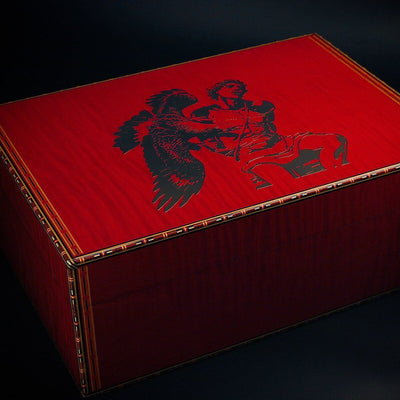 2023 God of Fire 30th Anny L.E. Men's Red Treasure Box + 100 KKP Closed