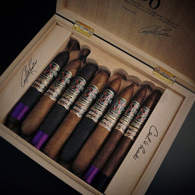 2023 Opus8 Travel Humidor and Cigars Open Box