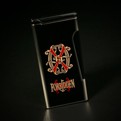 2024 L.E. Opus X Rare Black Retro Lighter Black Front Closed