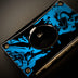 Blue 2024 LE God of Fire Never Back Down Cutter Closed
