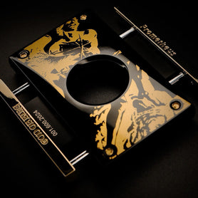Black and Gold 2024 LE God of Fire Never Back Down Cutter 
