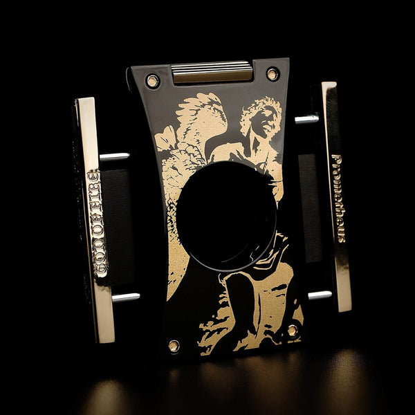 Gold 2024 LE God of Fire Never Back Down Cutter Open