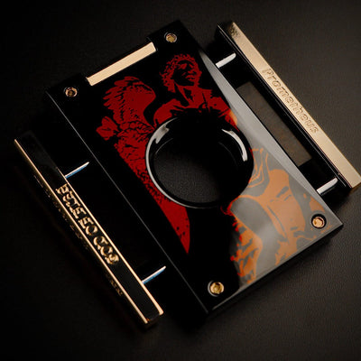 Red 2024 LE God of Fire Never Back Down Cutter