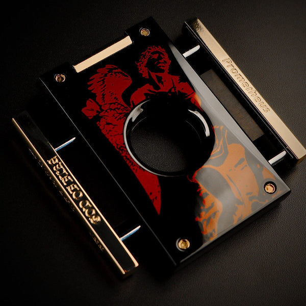Red 2024 LE God of Fire Never Back Down Cutter