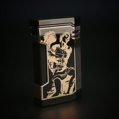 2024 LE God of Fire Never Back Down Magma T Lighter Closed
