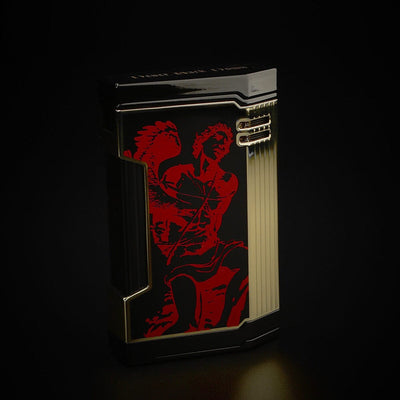 2024 LE God of Fire Never Back Down Magma T Lighter Closed
