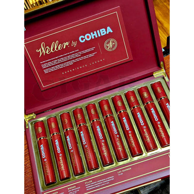 2025 Weller by Cohiba Limited Edition Toro Open Box Top View