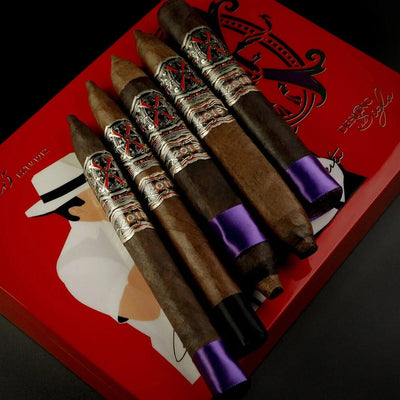 2025 Opus5 Travel Humidor and Cigars on Top