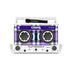 White CIGARx REMIXX ID w/ Black, White & Purple Pattern Bumpboxx