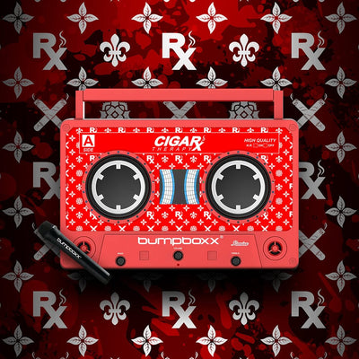 CIGARx REMIXX ID w/ Red & White Rx Pattern Bumpboxx