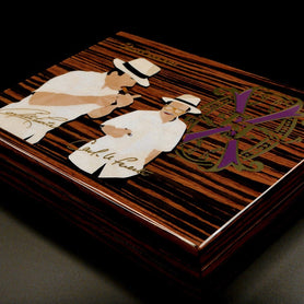 2024 Opus6 Travel Humidor and Cigars Macassar