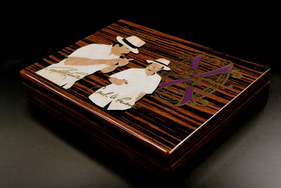 2024 Opus6 Travel Humidor and Cigars Macassar