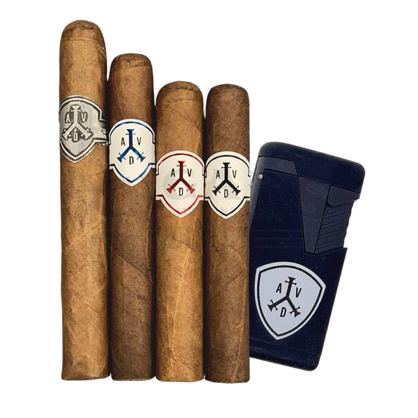 Adventura The Chancellor + 3 Amigos & Black Torch Lighter