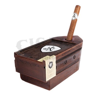 Adventura The Conqueror Almirante Toro Closed Box with Cigar