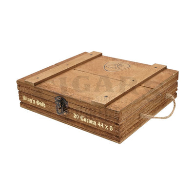 Adventura Royal Return King's Gold Corona Closed Box Angled
