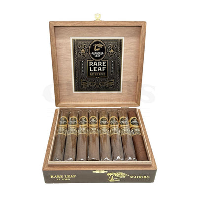 Aganorsa Leaf Rare Leaf Reserve Maduro Toro Open Box