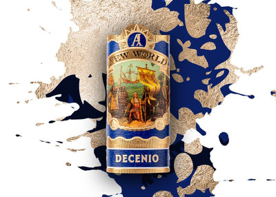 AJ Fernandez New World Decenio 10th Anniversary Robusto Band