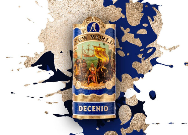 AJ Fernandez New World Decenio 10th Anniversary Robusto Band