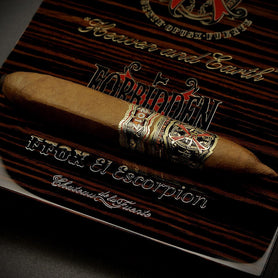 FFOX Heaven and Earth El Escorpion Natural 1 Cigar on Closed Box