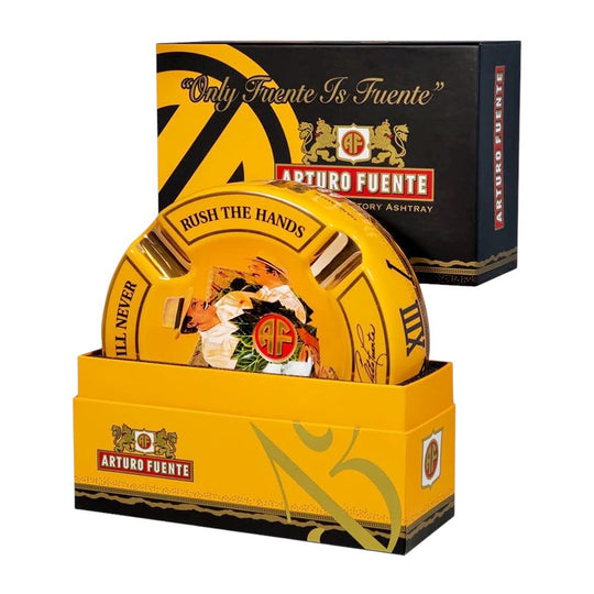 Arturo Fuente Opus X Oro Oscuro Yellow Ashtray