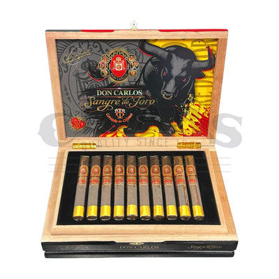 Arturo Fuente Don Carlos Sangre de Toro Undefeated Corona Gorda Open Box
