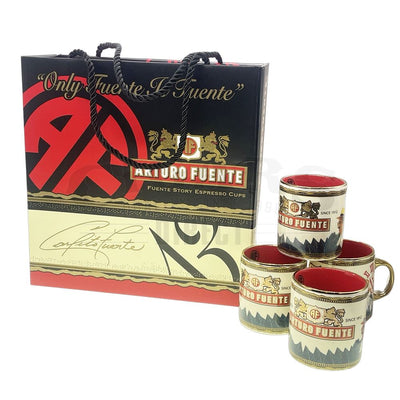 Arturo Fuente Espresso Cup Set of 4 with Bag