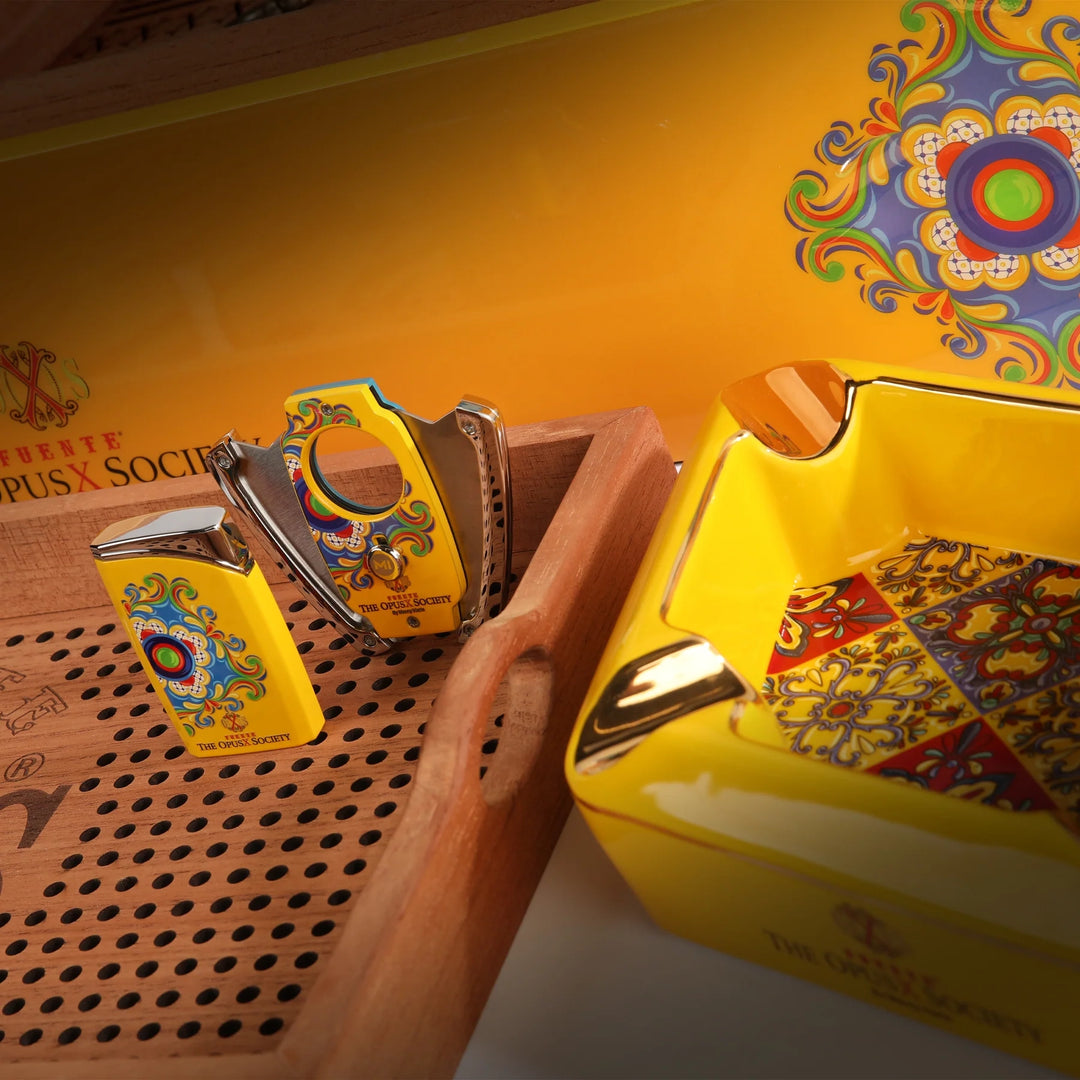 Buy Arturo Fuente The OpusX Society Colonial Tiles Lighters Online