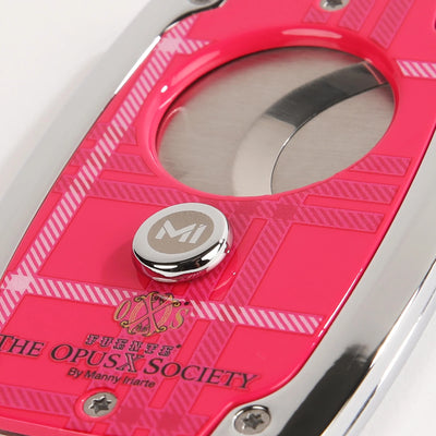 The OpusX Society Pink C30 Cutter Closeup Closed