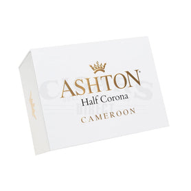 Ashton Small Cigars Half Corona - White Box Closed