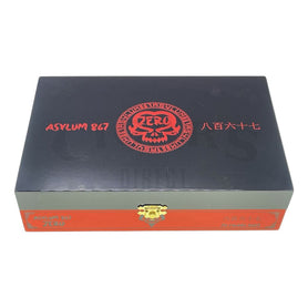 Asylum 867 Zero Robusto Closed Box